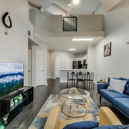 Loft Style 2Br Apt I Dallas City Center I Pool I Gym I Workspace I Pets Apartment Luaran gambar
