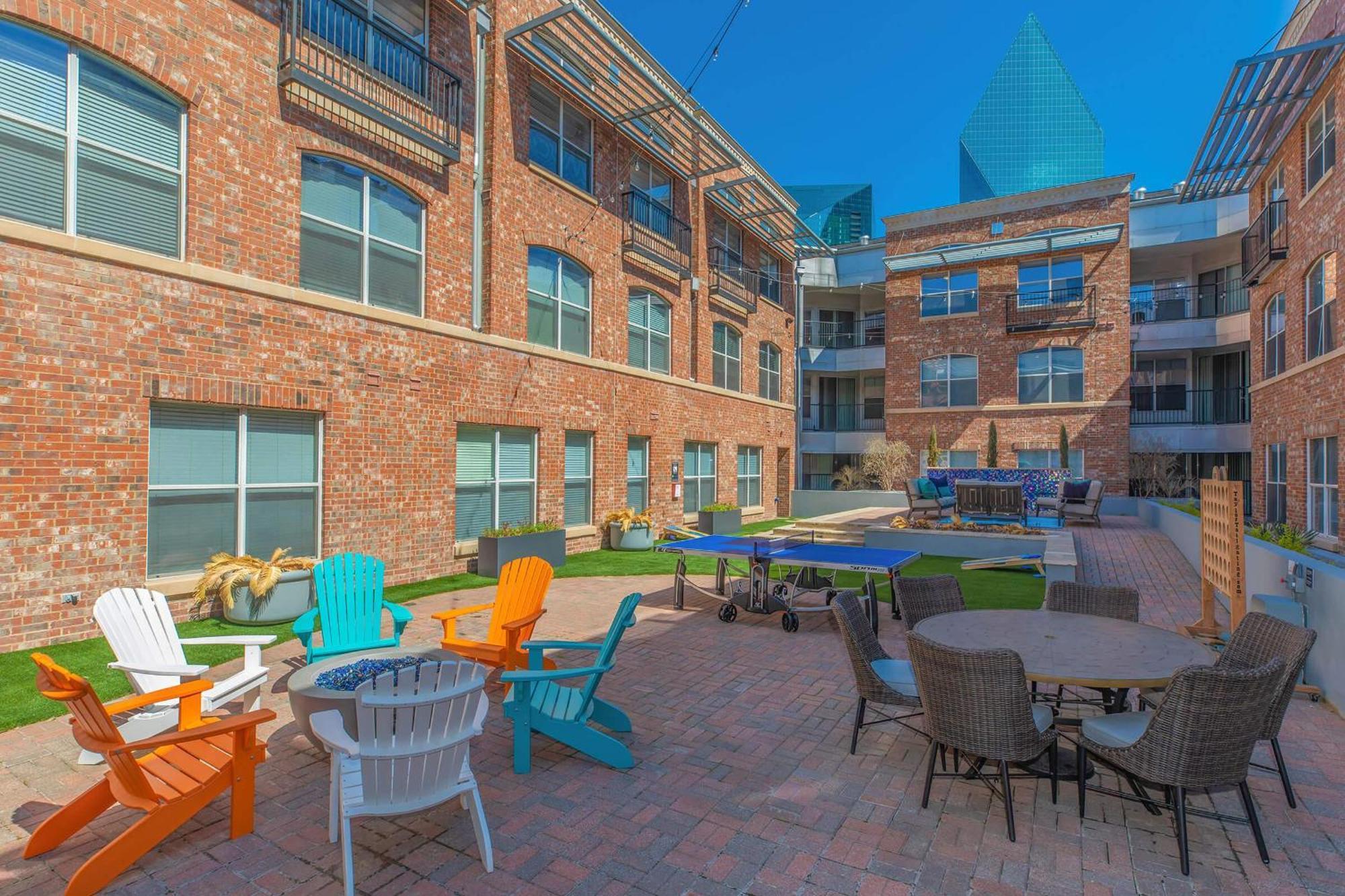 Loft Style 2Br Apt I Dallas City Center I Pool I Gym I Workspace I Pets Apartment Luaran gambar